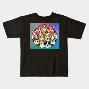 Corg Collective #5 Kids T-Shirt